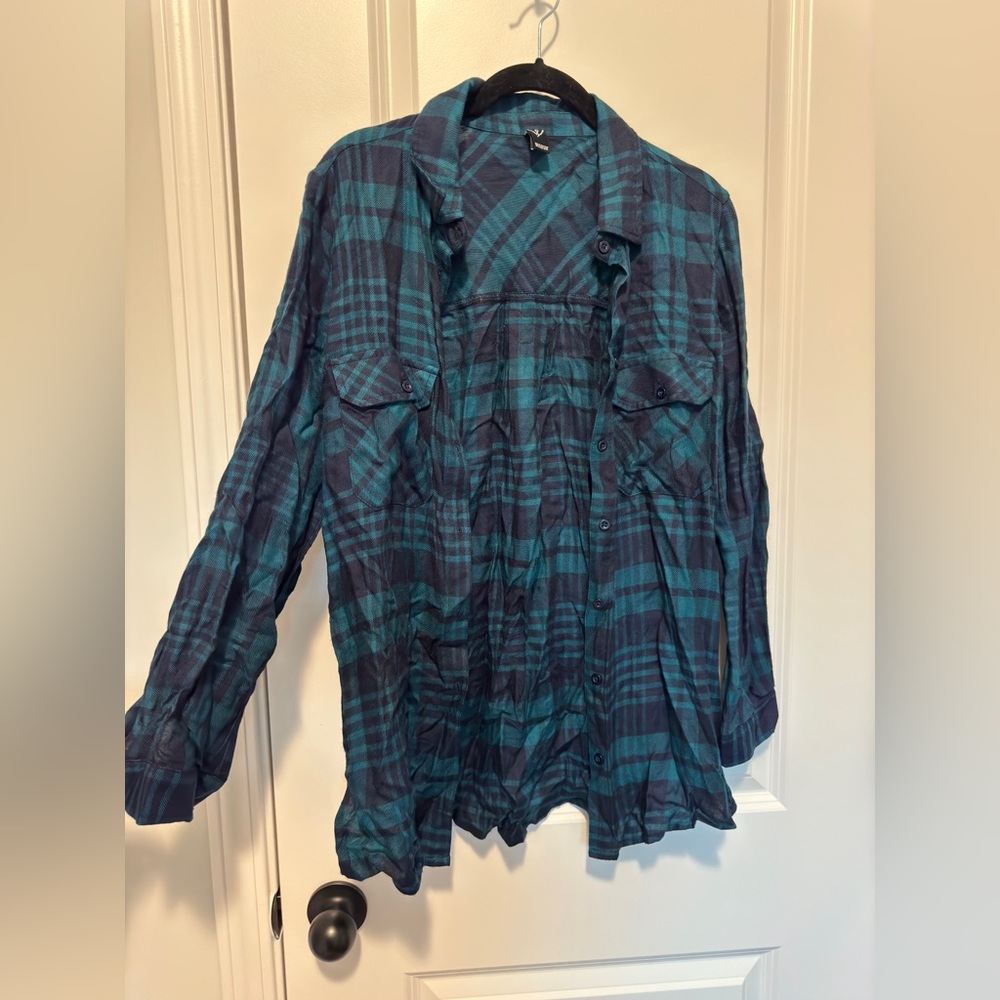 Flannel Button Down Shirt from Windsor